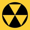 US fallout shelter sign