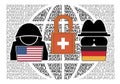 Joint espionage of America and Germany