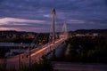 US Grant Bridge - Ohio River Royalty Free Stock Photo