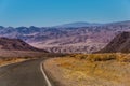 US Highway to death valley national park, California