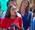 US House Representative Alexandria Ocasio-Cortez Royalty Free Stock Photo