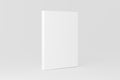 US Letter Softcover Book Cover White Blank Mockup