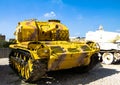 US M52 self propelled gun captured by IDF. Latrun. Israel