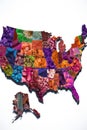 us map with colorful state abbreviations