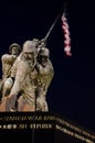 US Marine Corps Memorial in Washington DC USA Royalty Free Stock Photo