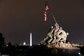 US Marine Corps Memorial in Washington DC USA Royalty Free Stock Photo