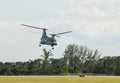 US marine transport helicopter Royalty Free Stock Photo