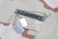 US MARINES branch tape