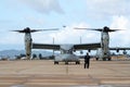 US Marines Osprey plane