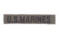 US MARINES uniform badge Royalty Free Stock Photo