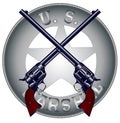 US Marshal Guns and Badge