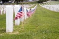 US Military Cemetery, Fort Rosecrants National Cem Royalty Free Stock Photo