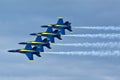 US NANY BLUE ANGELS Royalty Free Stock Photo