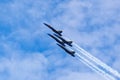 US NANY BLUE ANGELS Royalty Free Stock Photo