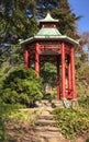 Chinese Red Pagoda Washington DC Royalty Free Stock Photo