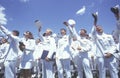 US Naval Academy Graduation Royalty Free Stock Photo