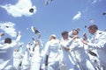 US Naval Academy Graduation Ceremony Royalty Free Stock Photo