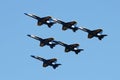 US Navy Blue angels Royalty Free Stock Photo