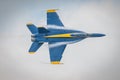 US Navy Blue Angels aircraft Royalty Free Stock Photo