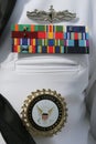 US Navy military ribbons on United States Navy Uniform