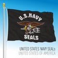 US Navy Seals flag, United States of America