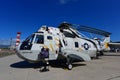 US Navy Sikorsky H-3 Sea King rescue helicopter on display at Pearl Habor Pacific Aviation Museum