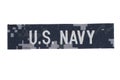 US NAVY uniform badge Royalty Free Stock Photo