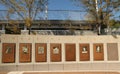 US Open Court of Champions at Billie Jean King National Tennis Center in Flushing, NY. Royalty Free Stock Photo