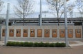 US Open Court of Champions at Billie Jean King National Tennis Center in Flushing, NY. Royalty Free Stock Photo