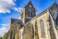 US Paratrooper Saint Mary Church St Marie Eglise Normandy France Royalty Free Stock Photo