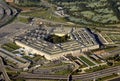 US Pentagon aerial view Royalty Free Stock Photo