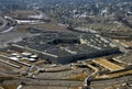 US Pentagon seen from above Royalty Free Stock Photo