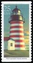US Postage stamp - Lighthouse