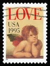 US Postage Stamp Royalty Free Stock Photo