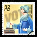 US - Postage Stamp Royalty Free Stock Photo