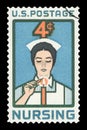 US - Postage Stamp Royalty Free Stock Photo