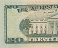US President Jackson in the twenty-dollar bill Royalty Free Stock Photo