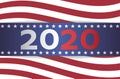 2020 US presidential election banner