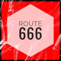 US Route 666 Background Abstract Royalty Free Stock Photo