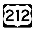 US route 212 sign