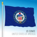 US Senate official flag, USA