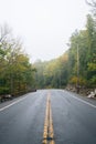 US 44, in the Shawangunk Mountains, New York Royalty Free Stock Photo