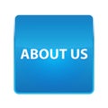 About Us shiny blue square button Royalty Free Stock Photo
