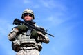 A US soldier Royalty Free Stock Photo