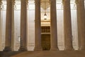 US Supreme Court Columns DoorWashington DC Royalty Free Stock Photo