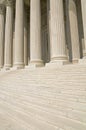 US Supreme Court Steps Royalty Free Stock Photo