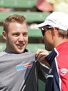 US Tennis player Jack Sock after winning the Davis Cup tie against Australia