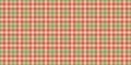 Us texture plaid textile, irish seamless background check. List tartan vector pattern fabric in light and green colors