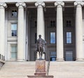 US Treasury Department Alexander Hamilton Statue Washington DC Royalty Free Stock Photo