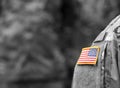 US troops. US soldiers. US army Royalty Free Stock Photo